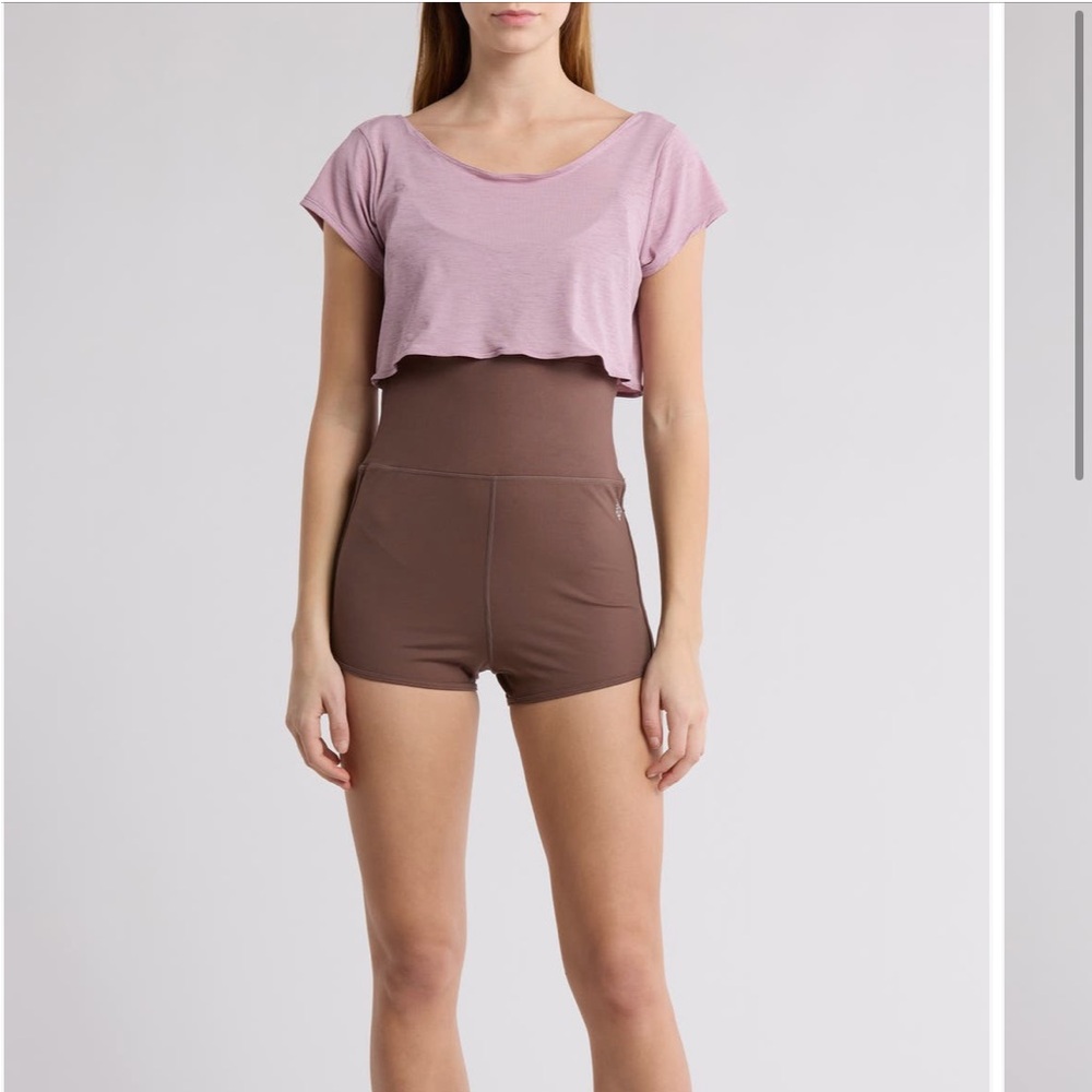 FP Movement by Free People twist and shout playsuit